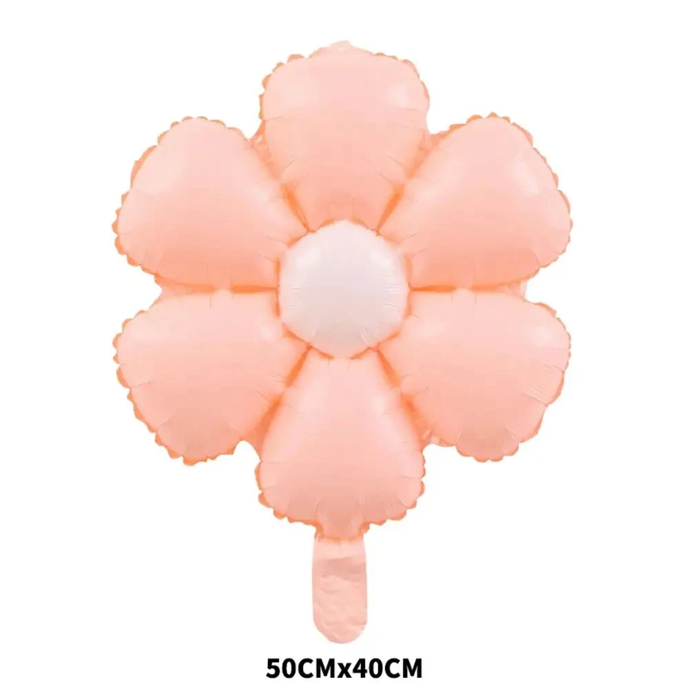 6Pcs/Set Candy Color Daisy Balloon SunFlower