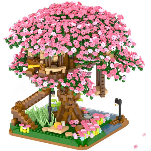 2138pcs  Tree House  Building Blocks