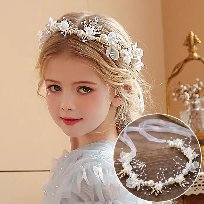 Elegant Children Pearl Headbands