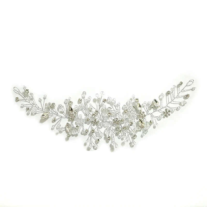 Pearl Crystal Hairband Wedding Hair Accessories