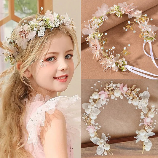 Beautiful Garland Wreath Hair Bands