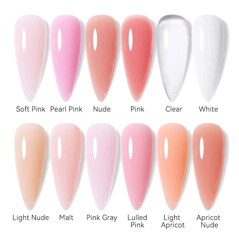 15ml Nail Extension Gel Soak Off UV LED Acrylic