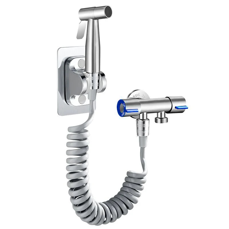 Stainless Steel Handheld Bidet Sprayer Set