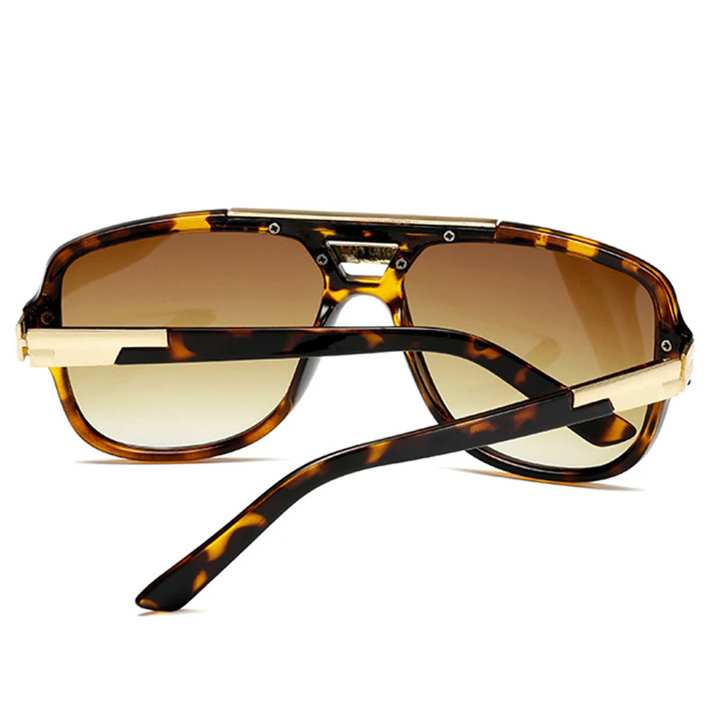 Vintage Male Square Sun Glasses