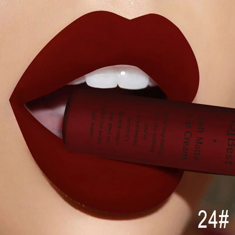 Velvet Matte Lip Gloss Liquid Lipstick Waterproof Long-lasting