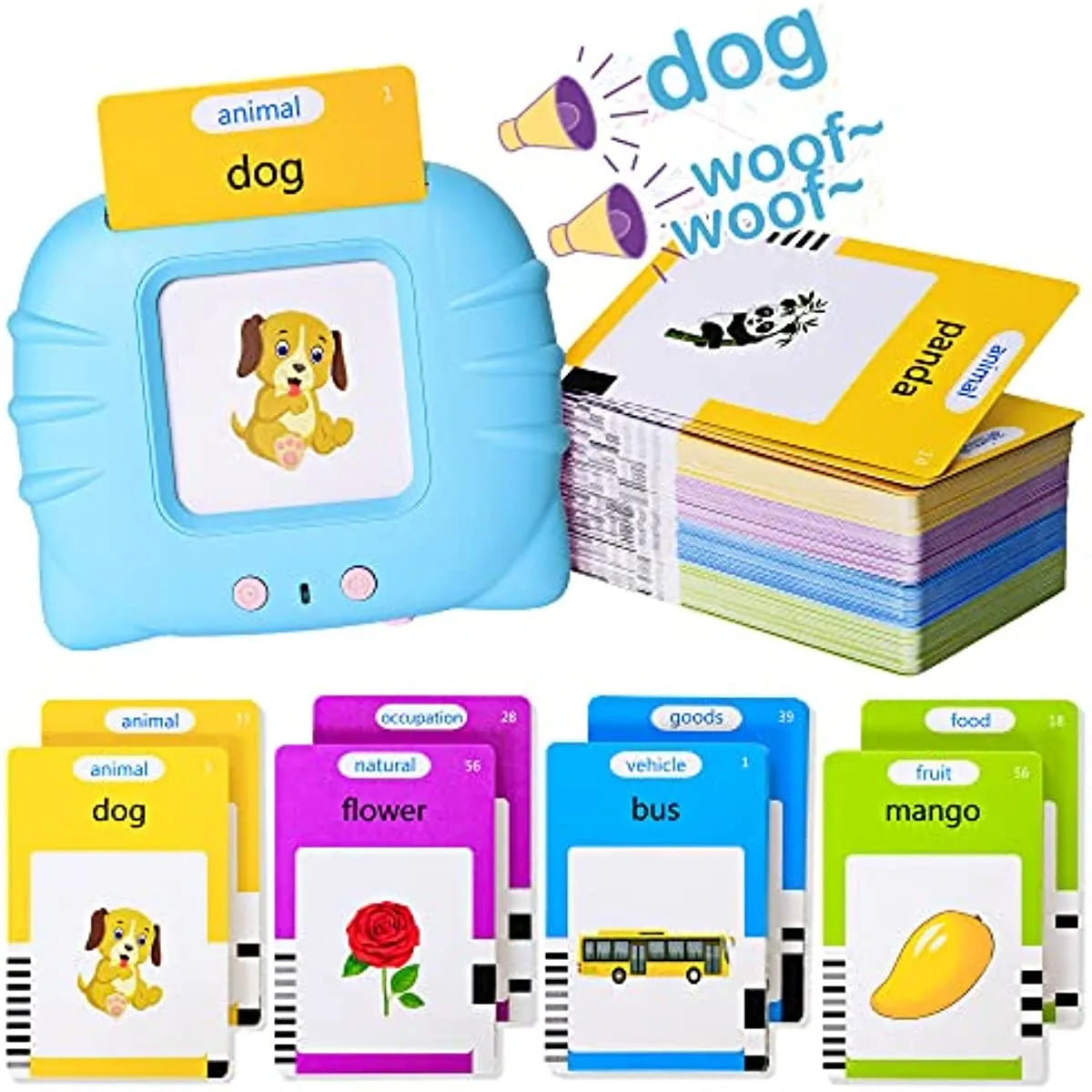 Talking Flash Cards Educational Toys