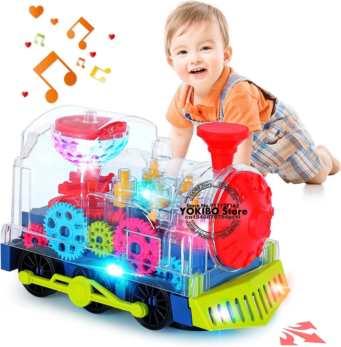 beautiful Train for  Toddlers Crawling