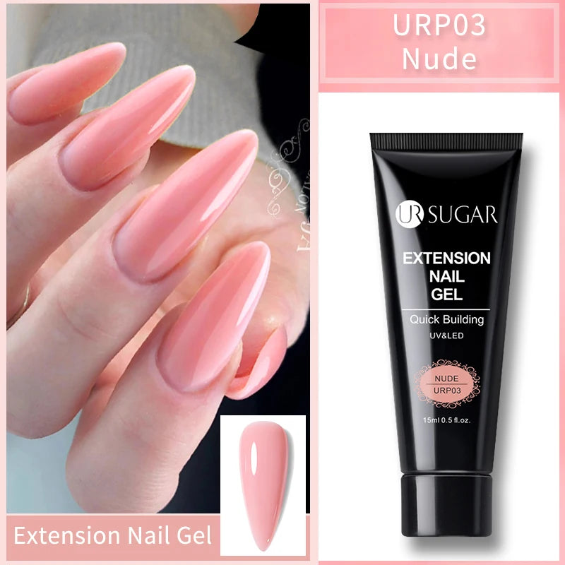 15ml Nail Extension Gel Soak Off UV LED Acrylic