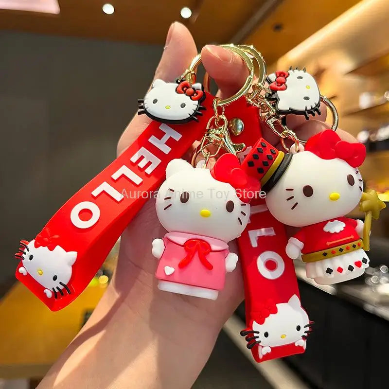 Anime Kawaii Sanrio Hello Kitty Keychain