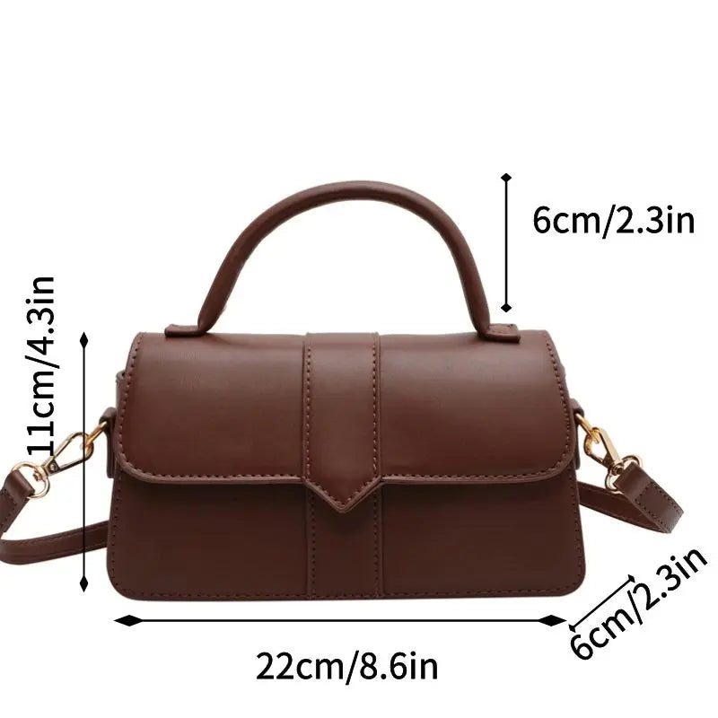 Leather Shoulder Bag for Women