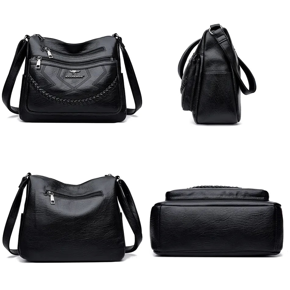 Soft PU Leather Luxury Handbags