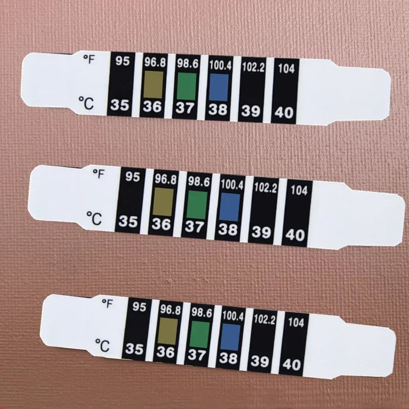 10/20Pcs Head Strip Thermometer