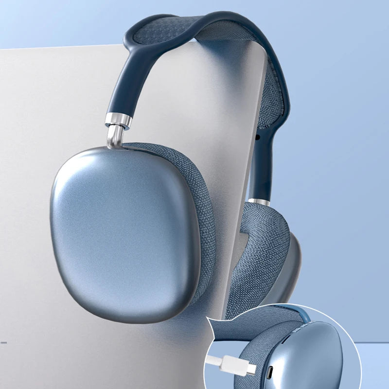 Wireless Bluetooth Headphones With Mic Noise Cancelling