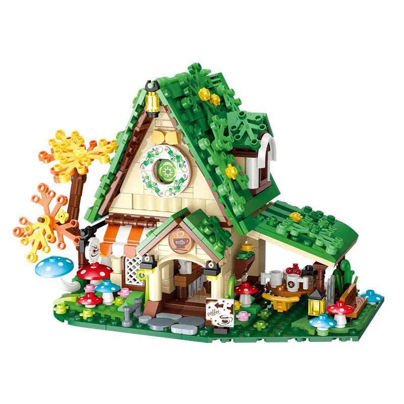 546-547PCS  Windmill House Building Blocks