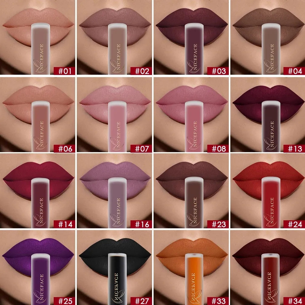 Matte Liquid Lipsticks Waterproof Long Lasting