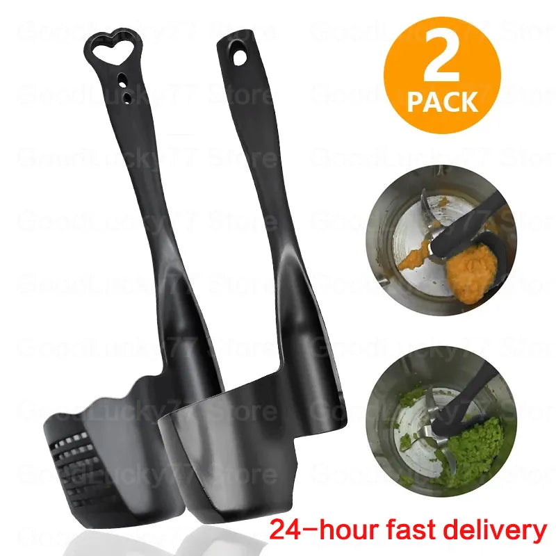 1/2/4pc Rotating Spatula for Kitchen Thermomix