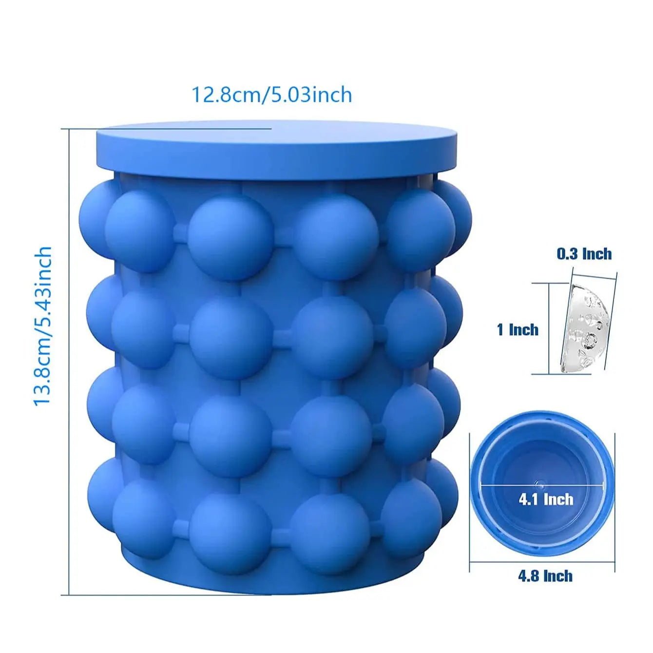 1pc-Silicone Ice Cube Maker