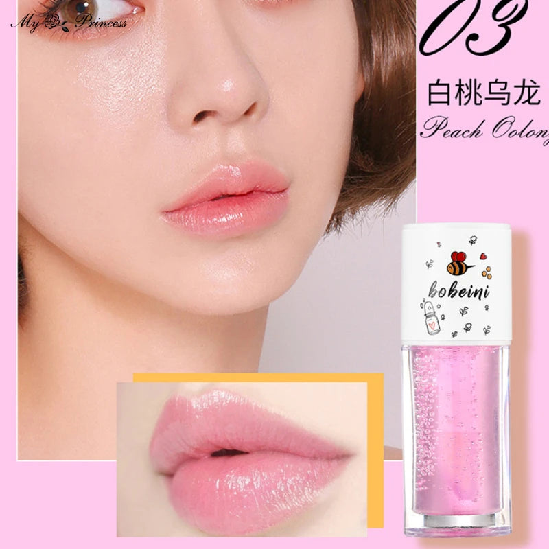 Moisturizing Lip Gloss Fades Lip Lines Water Light Lips Big Brush Head