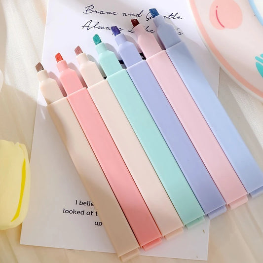 6pcs/set Pastel Color Highlighter