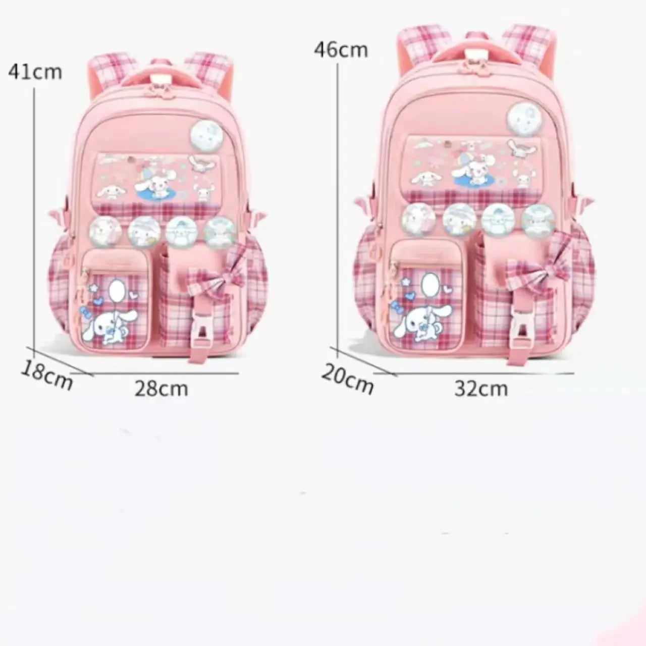 Sanrio Cinnamoroll Cute Fashion Printing Escuela Student Campus Backpack