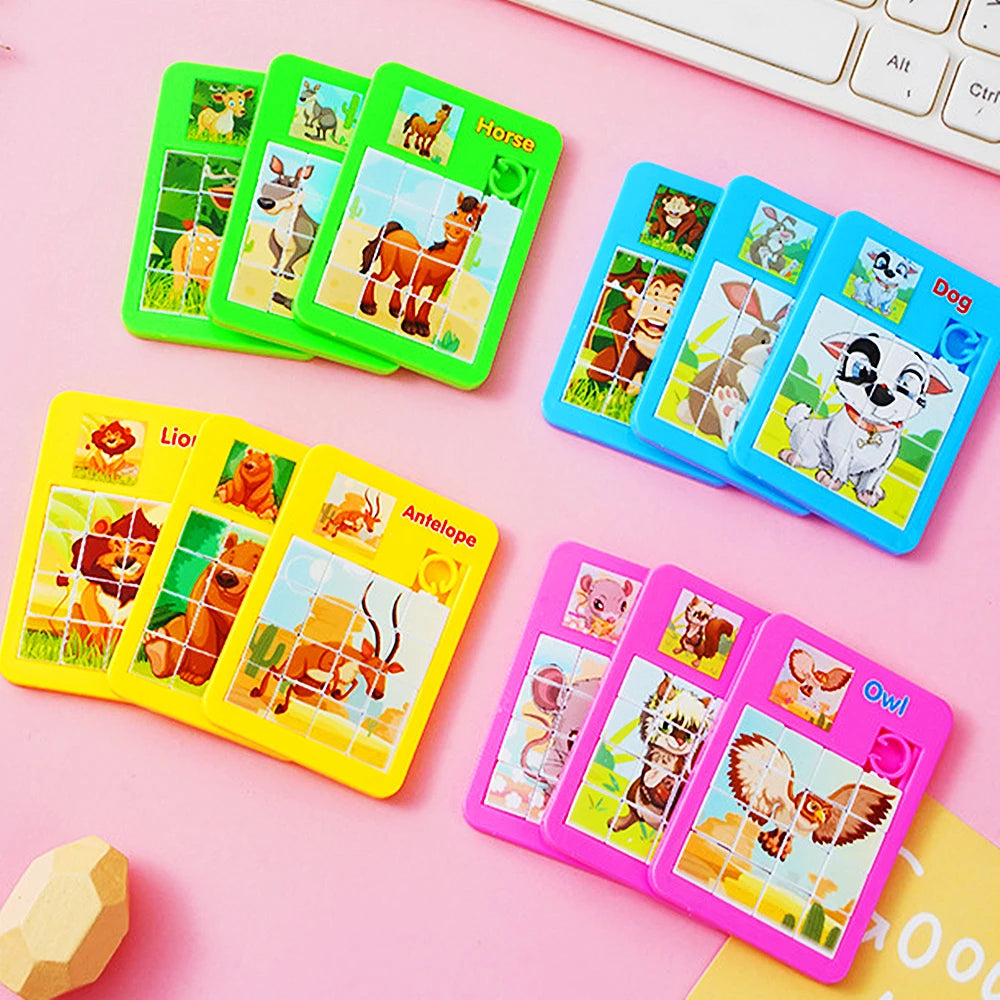 12/30PC Cartoon Animal Puzzles