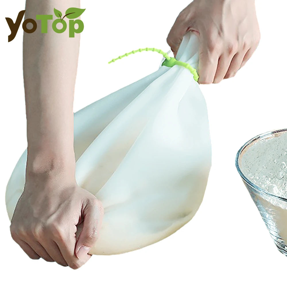 1.5KG Silicone Kneading Dough Bag Flour Mixer Bag