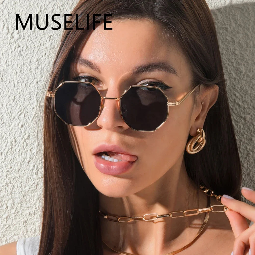 MUSELIFE Polygon Sunglasses