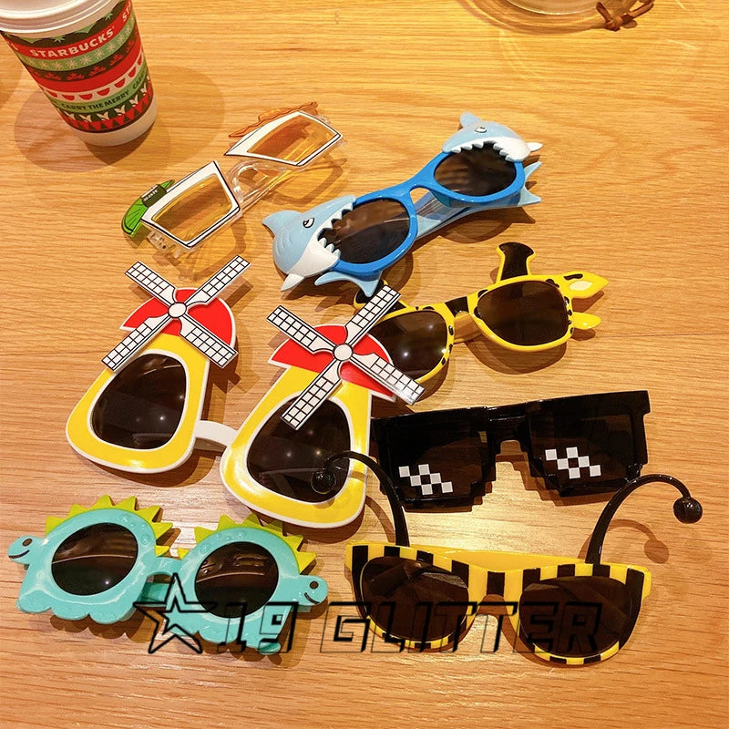 Summer Children Cute Dinosaur Cartoon Sunglasses