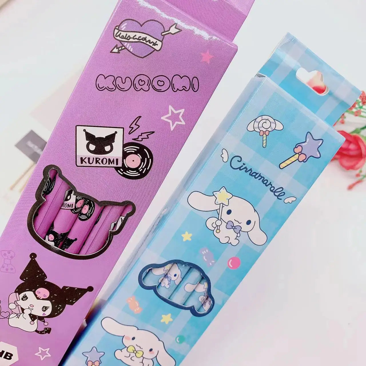 48pcs Sanrio Wooden Pencil