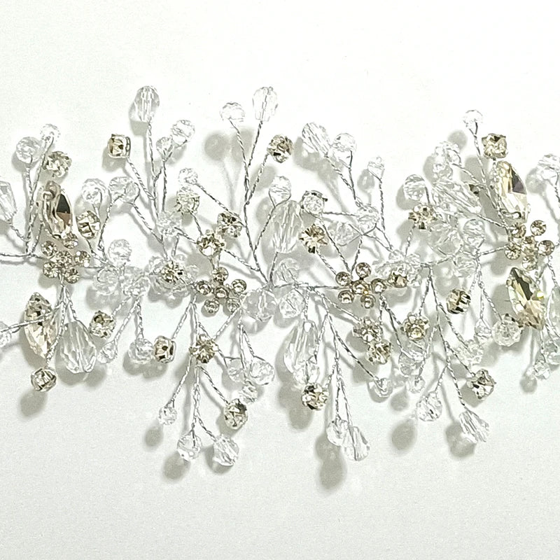 Pearl Crystal Hairband Wedding Hair Accessories