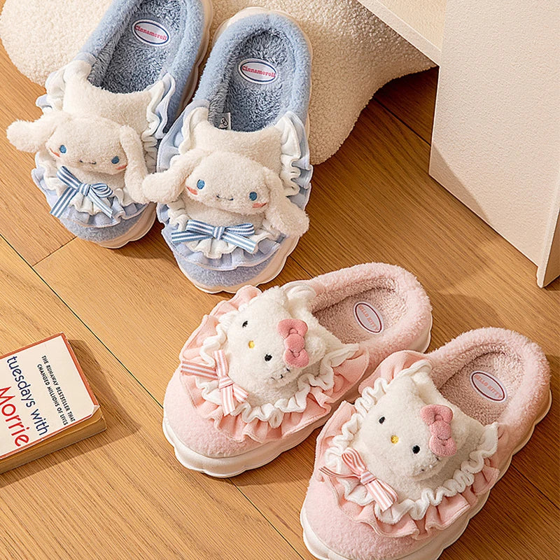 Hello Kitty Home Fuzzy Slipper