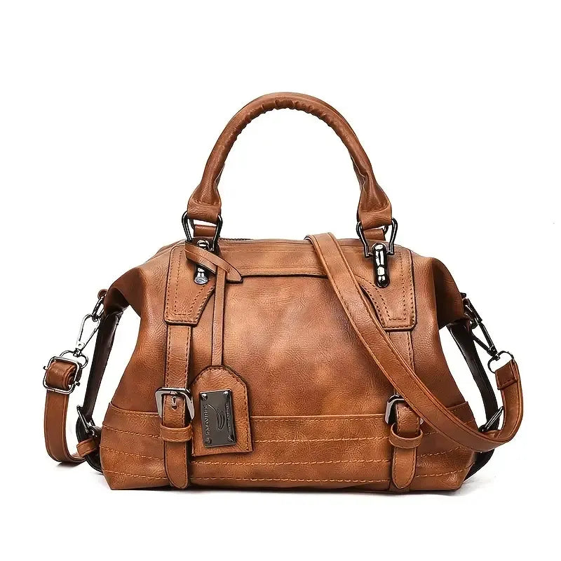 Vintage Shoulder Bag PU Leather