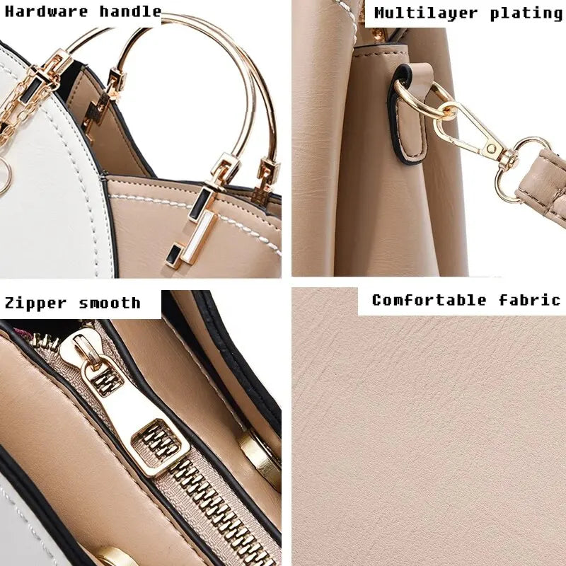 Women Patchwork Handbags