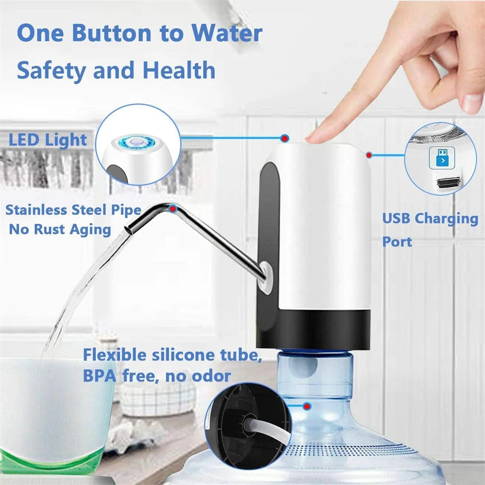 easy Electric Portable Water Dispenser Pump