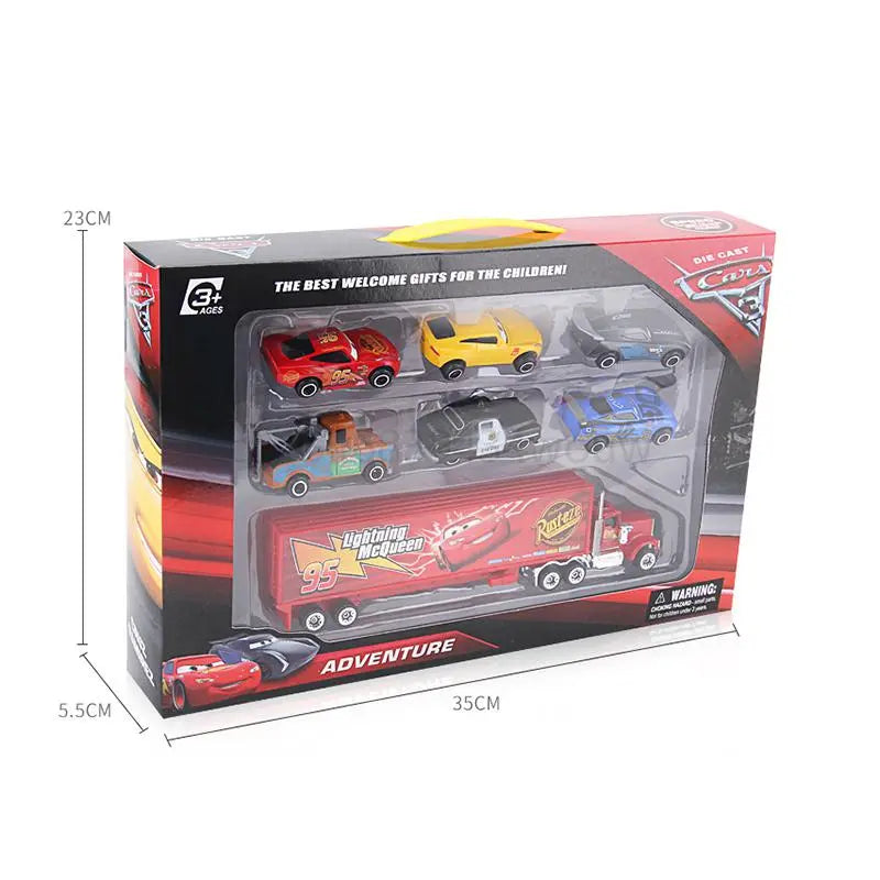 6-7pcs/Set Disney Pixar Car