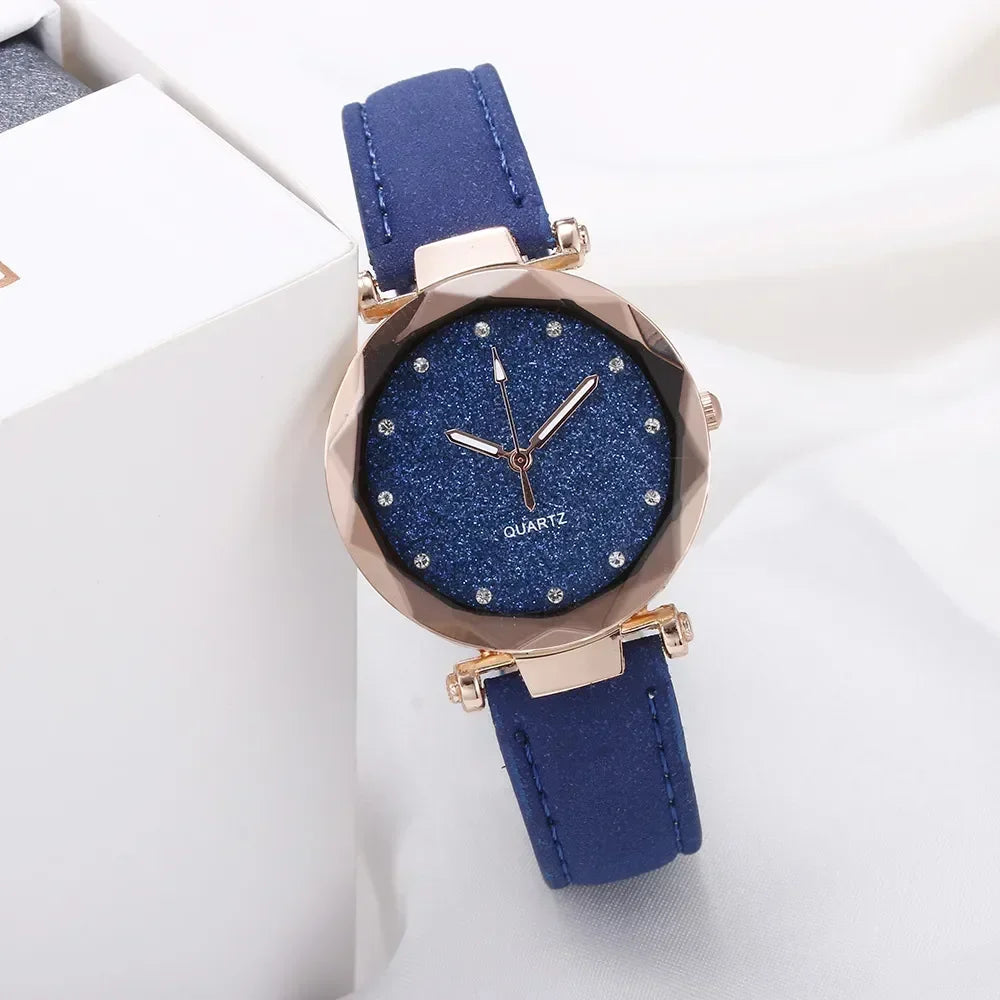 Women Pink Quartz Watch