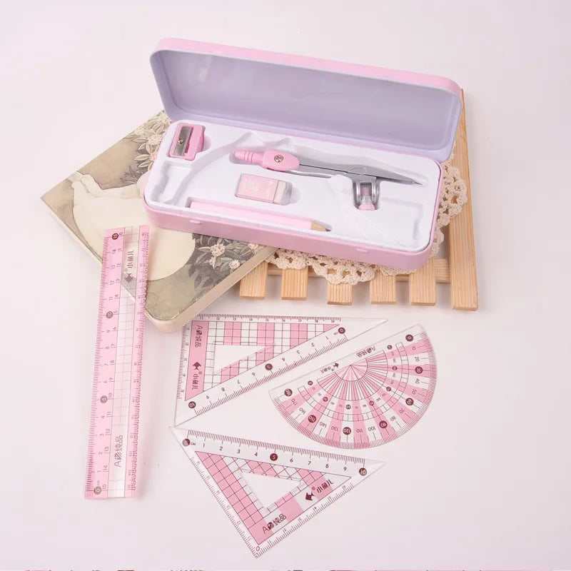 8Pcs Geometric Set Math