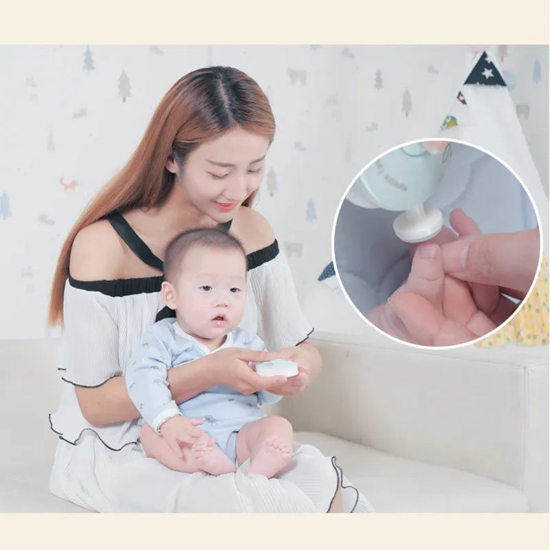 amazing Electric Baby Nail Trimmer and bolish