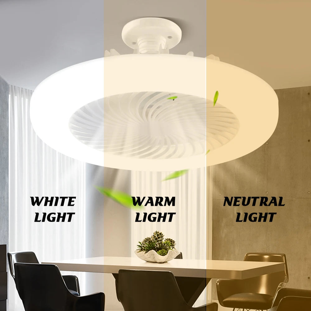 Ceiling Fans With Remote Control and Light LED