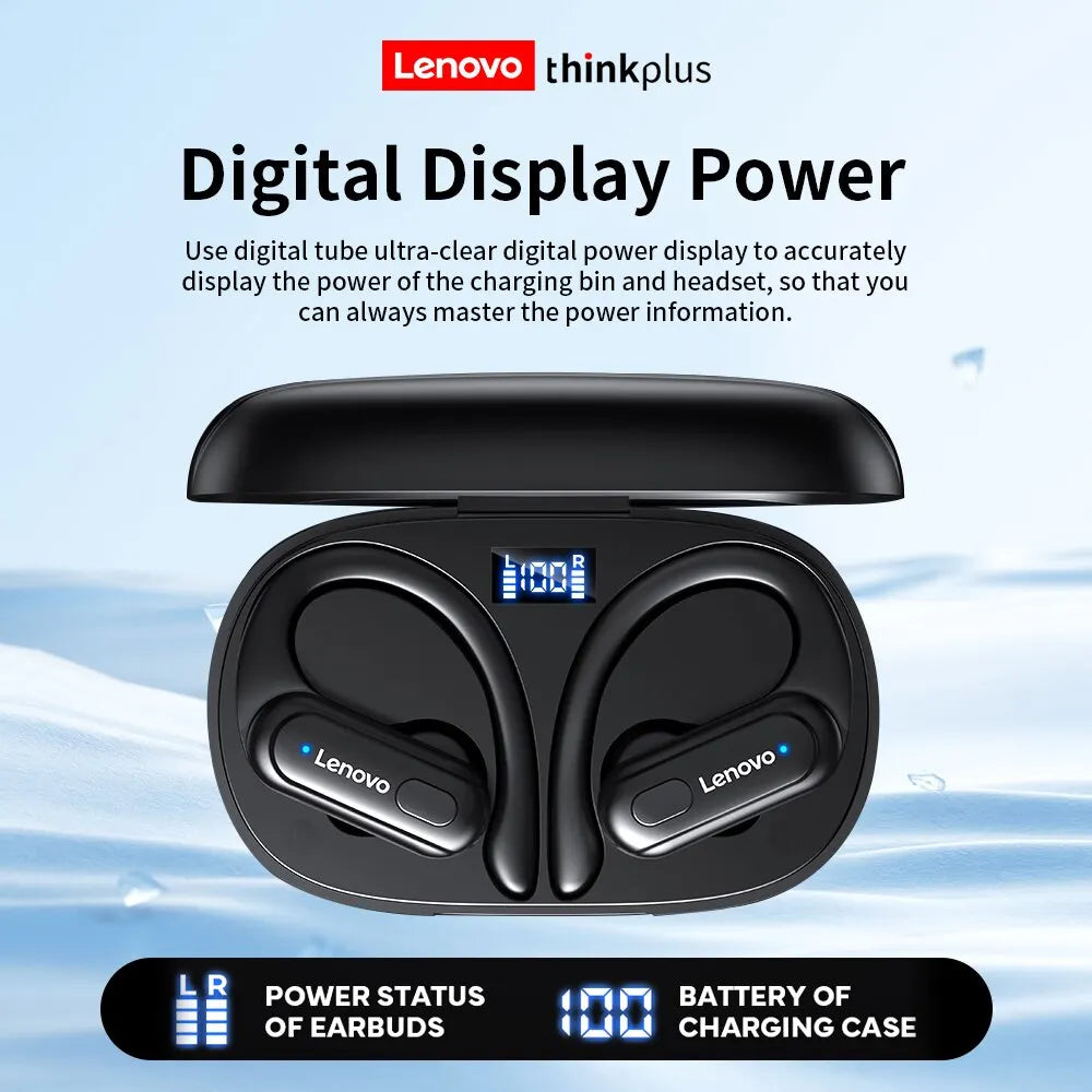 Lenovo  Earphone  Wireless Bluetooth Sport Headphones