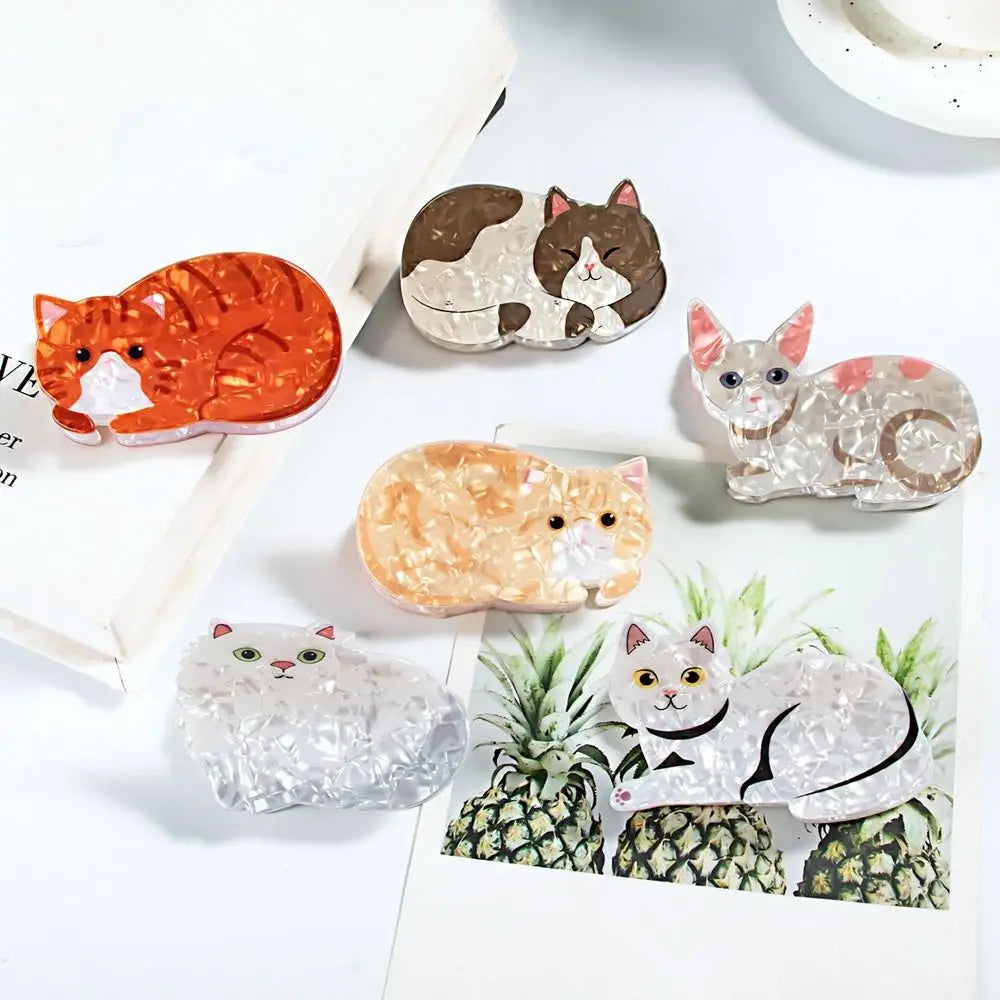 Cartoon Animal Cat Hair Claw