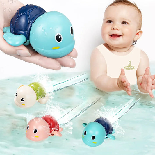 Cute Swimming Turtle Baby Bath Toys