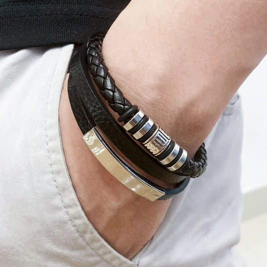 Trendy Leather Bracelets