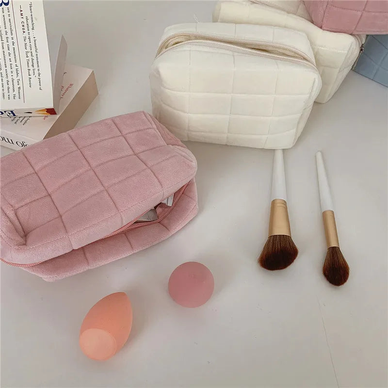 Cute Fur Makeup Bag for Women