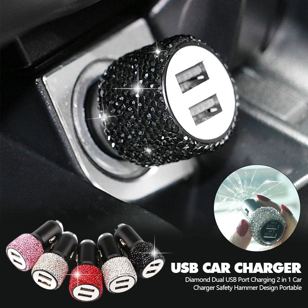 Bling USB Car Charger