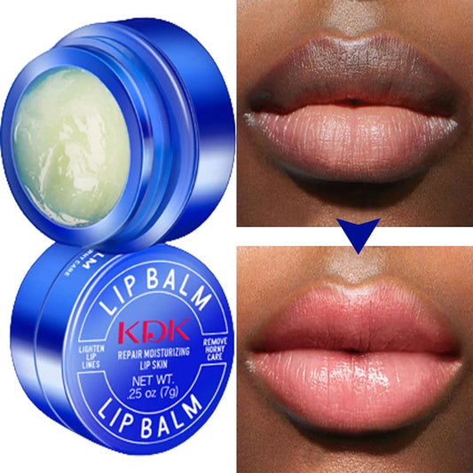 Lip Balm Remove Dark Lightening Melanin Mask Gloss Oil Exfoliating Clean Moisturizing Care