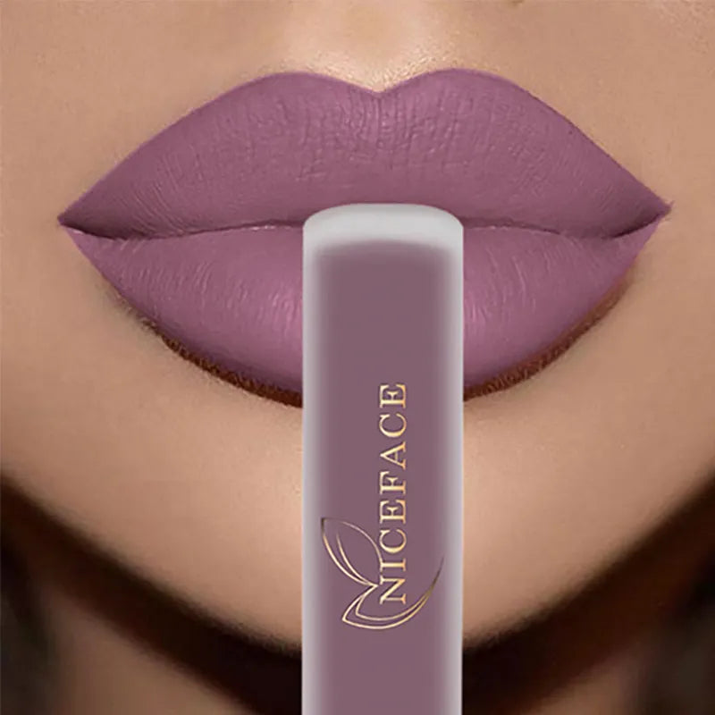 Nude Liquid Lipsticks Waterproof Velvet Matte Lip