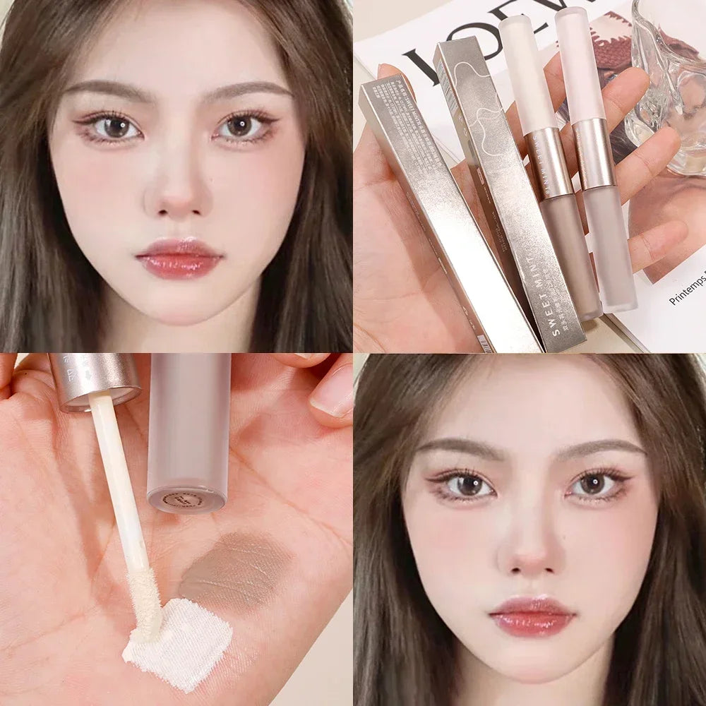 Double-ended Highlighting Contouring Stick 2-in-1 Concealer and contour