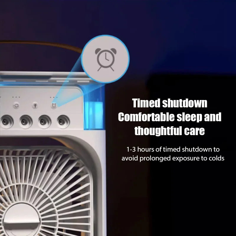 Portable Humidifier Air Conditioner Fan Household Hydrocooling Water mist