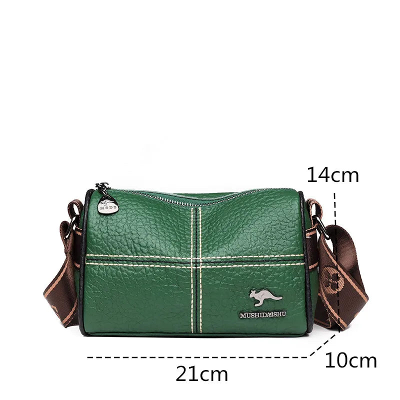 Luxury Brand Genuine Leather Shoulder Bag